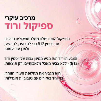 סט טיפול ממוקד בנקבוביות וכתמים